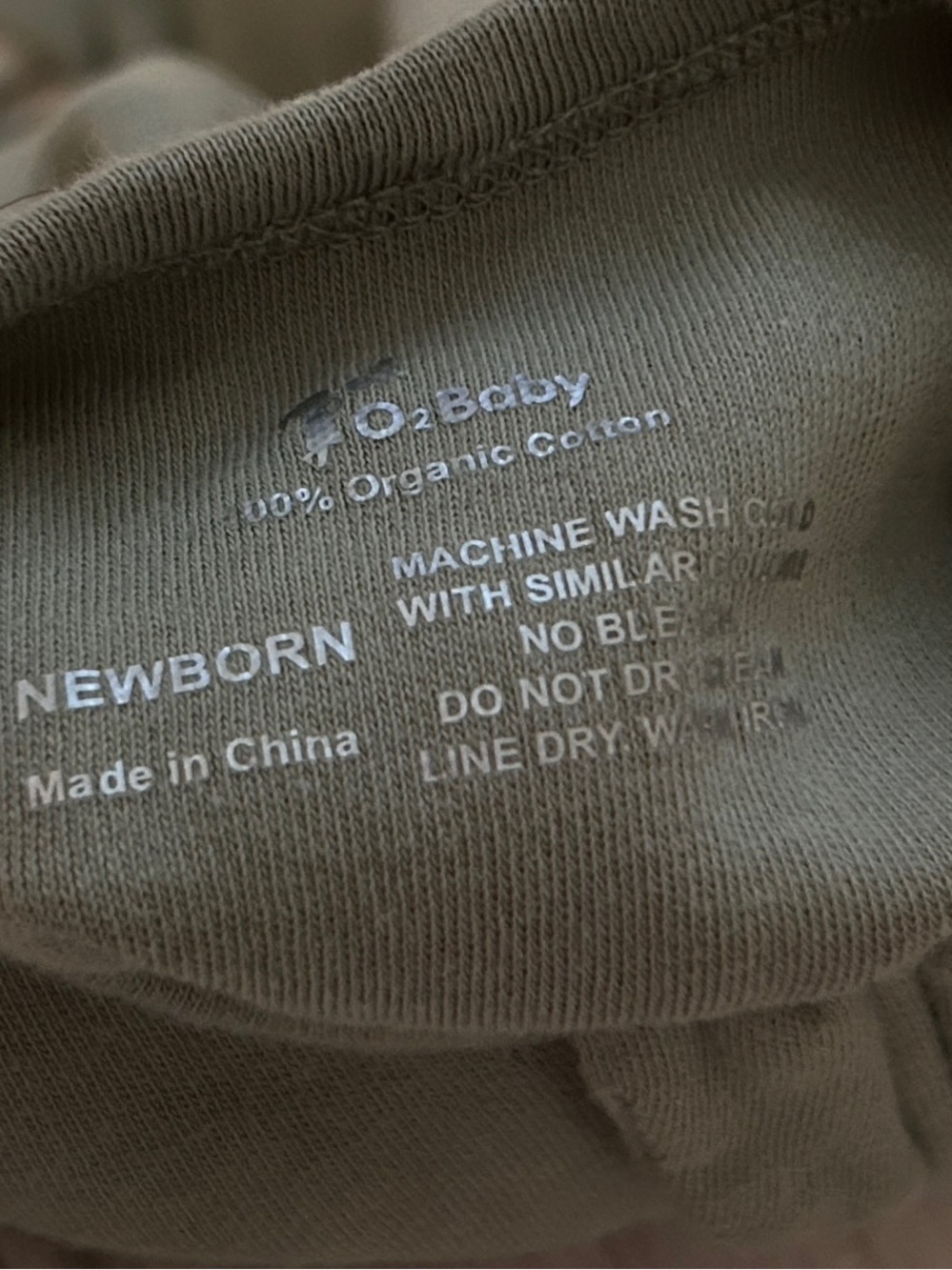 Newborn Unisex 100% Organic Cotton Boys Girls Zipper Footie Sleeper Pajamas 2 Pc - Picture 3 of 5